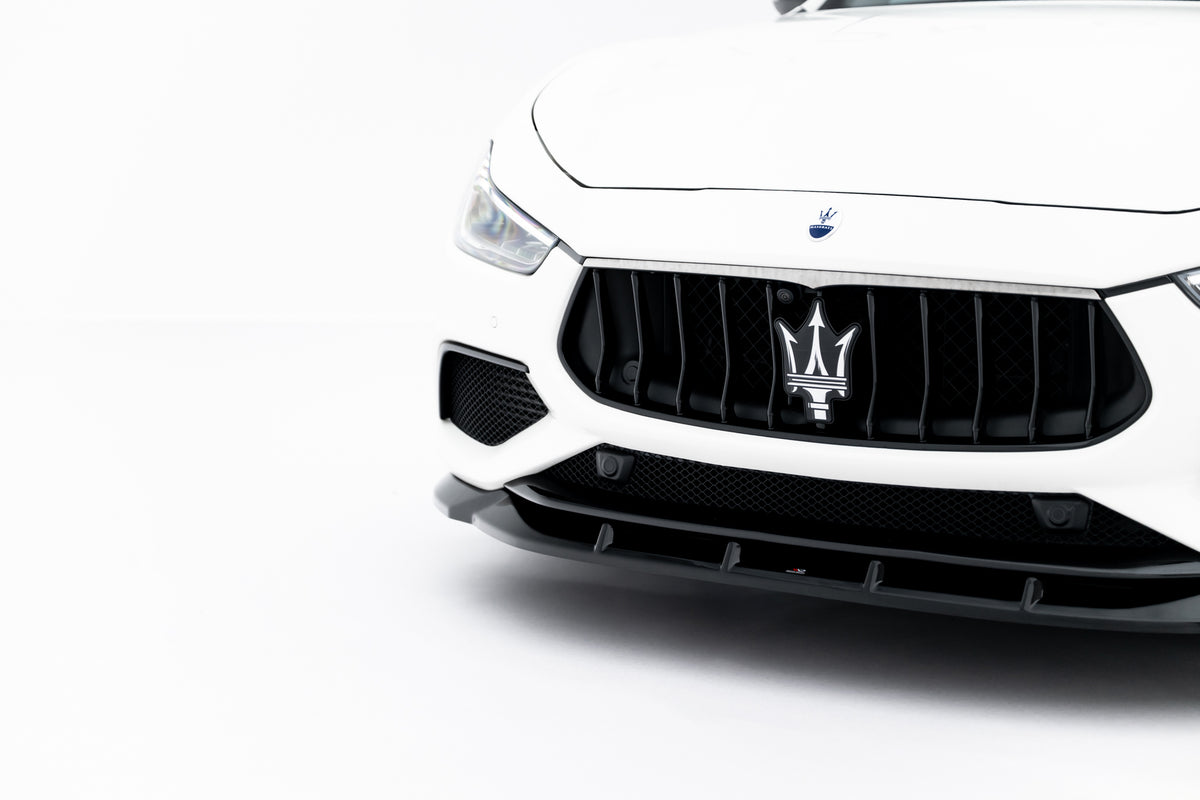 Splittersett Maserati Ghibli Modena MK3 Facelift - MA-GH-1F-MO-SET