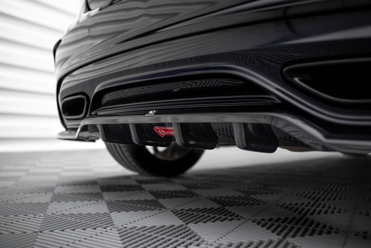 Splittersett Mercedes A AMG-Line W176 Facelift 2015-2018 - ME-A-176F-AMGLINE-SET