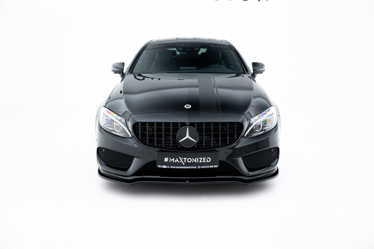 Frontsplitter fra Maxton Design til Mercedes C-Klasse Coupe C205 AMG-Line