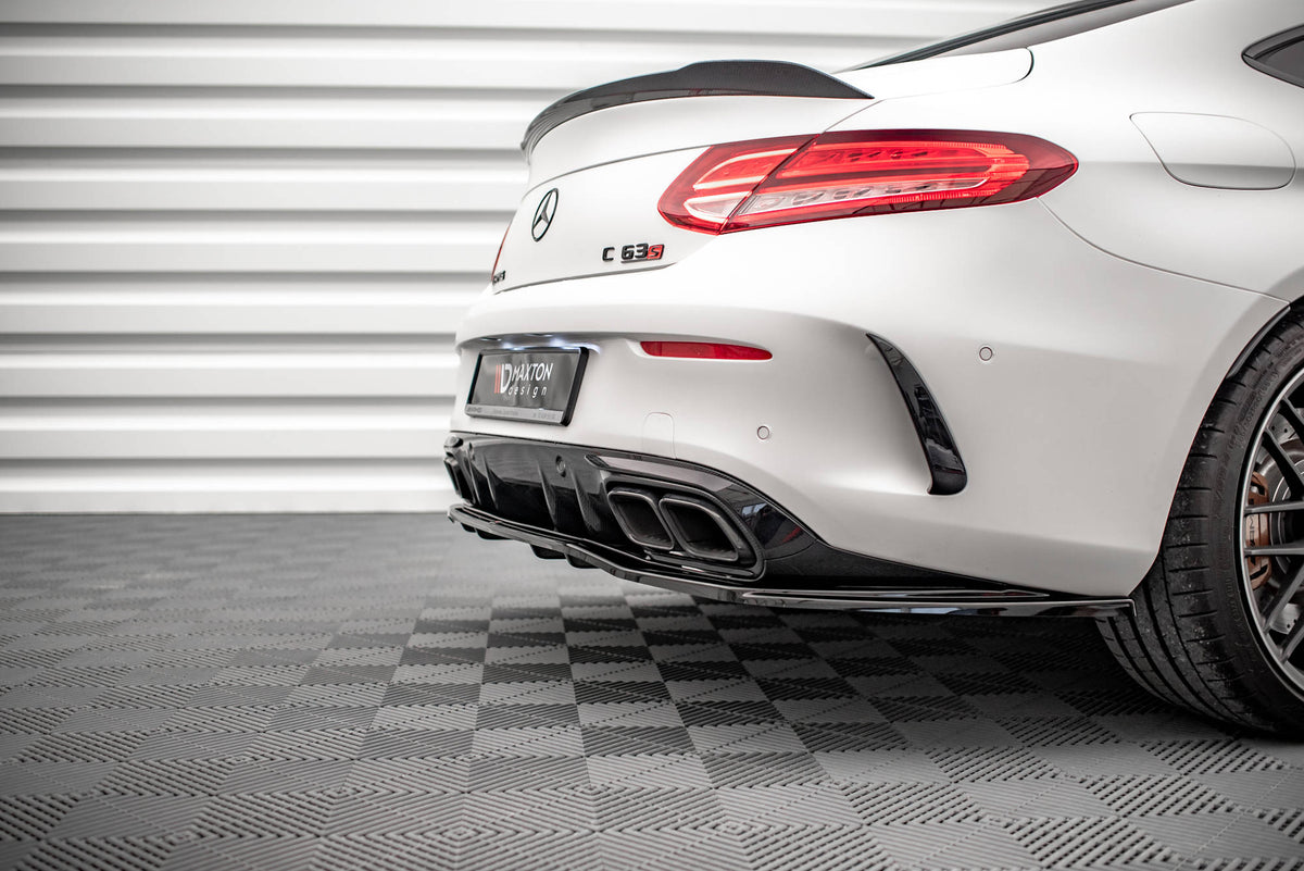 Splittersett Mercedes C 63 Coupé AMG Aero Pack C205 Facelift - ME-C-205F-AMG-C-SET