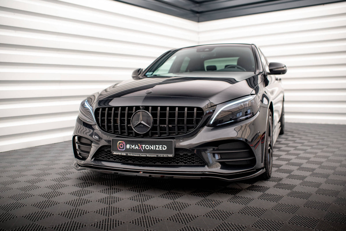 Splittersett Mercedes C AMG-Line Sedan / Estate W205 / S205 Facelift - ME-C-205F-AMGLINE-SET