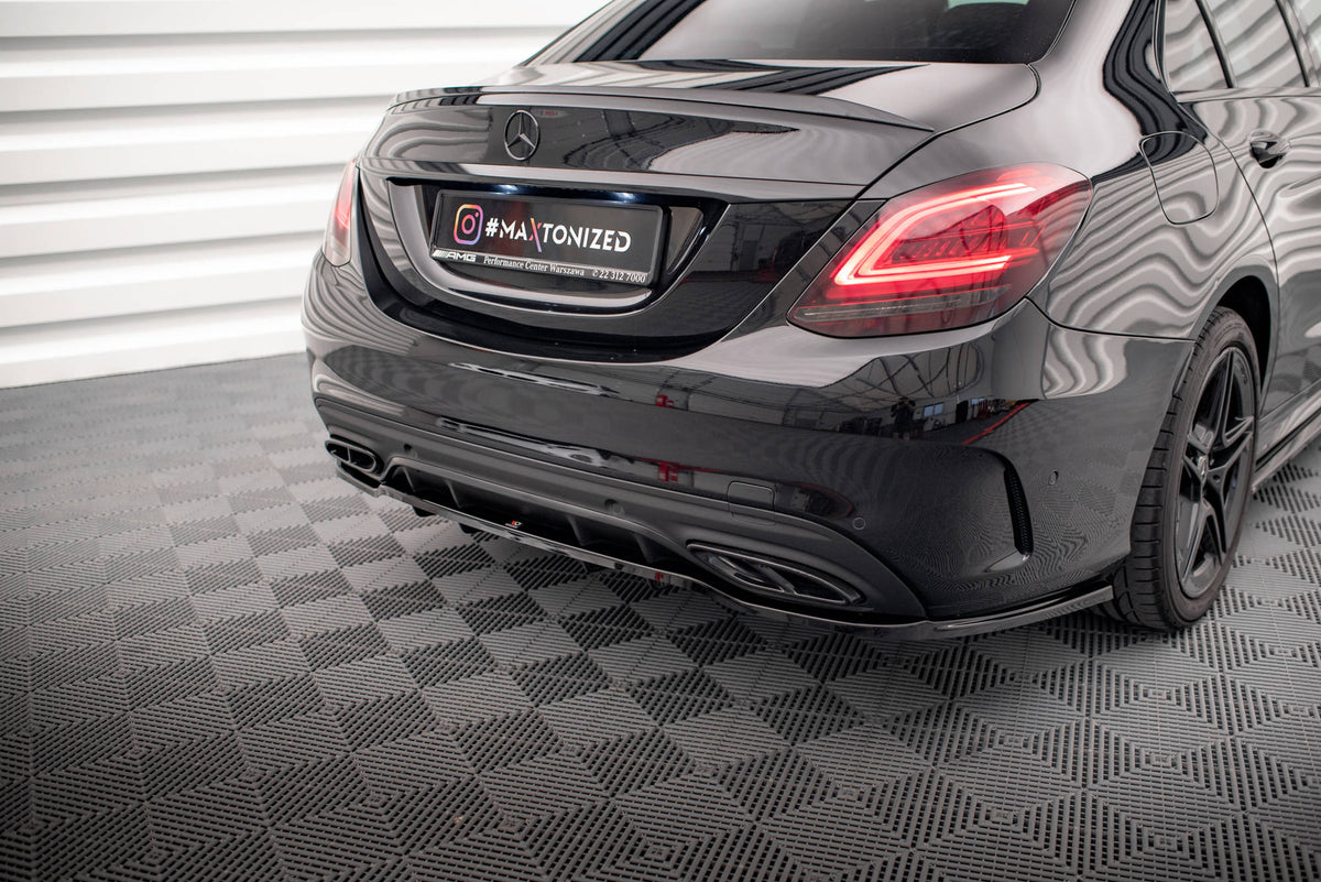 Splittersett Mercedes C AMG-Line Sedan / Estate W205 / S205 Facelift - ME-C-205F-AMGLINE-SET