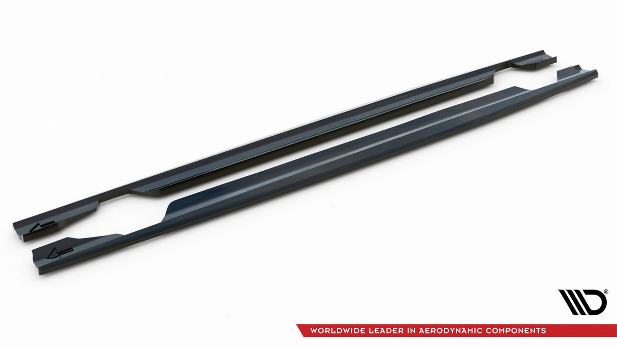 Splittersett Mercedes C43 AMG Coupe C205 Facelift - ME-C-205F-43-C-SET