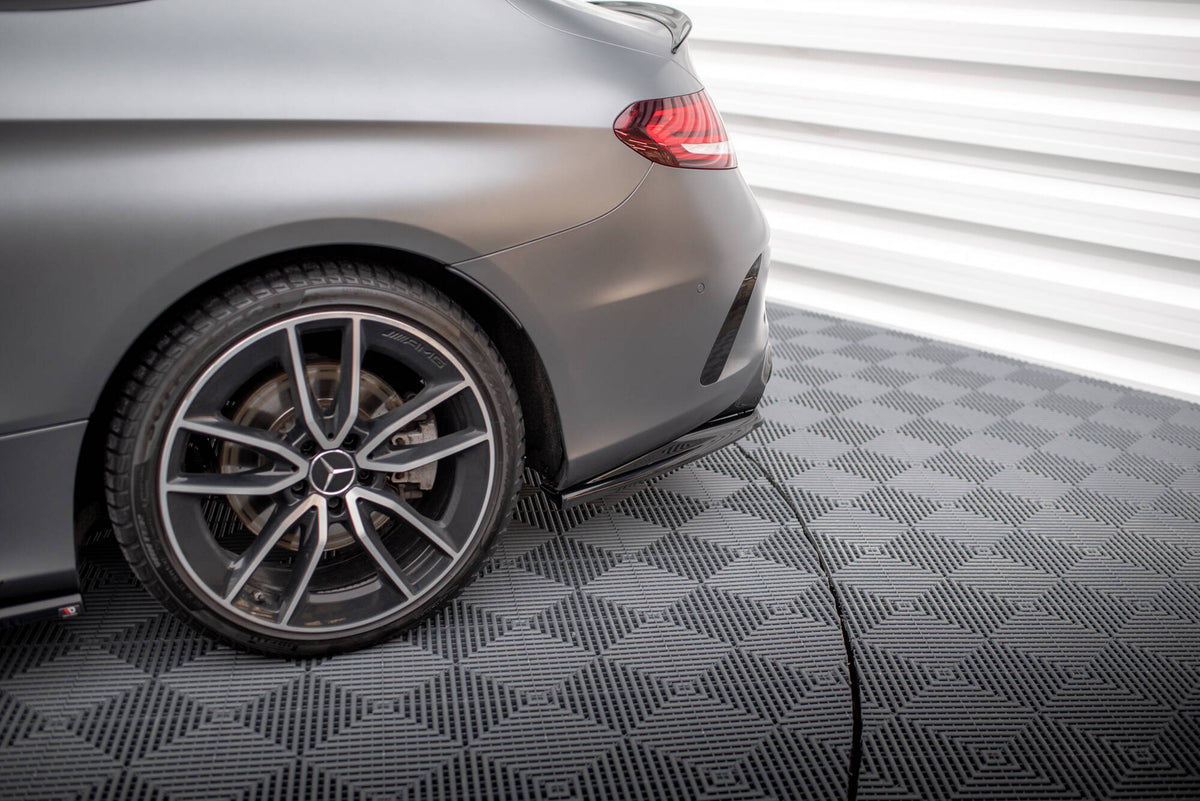 Splittersett Mercedes C43 AMG Coupe C205 Facelift - ME-C-205F-43-C-SET