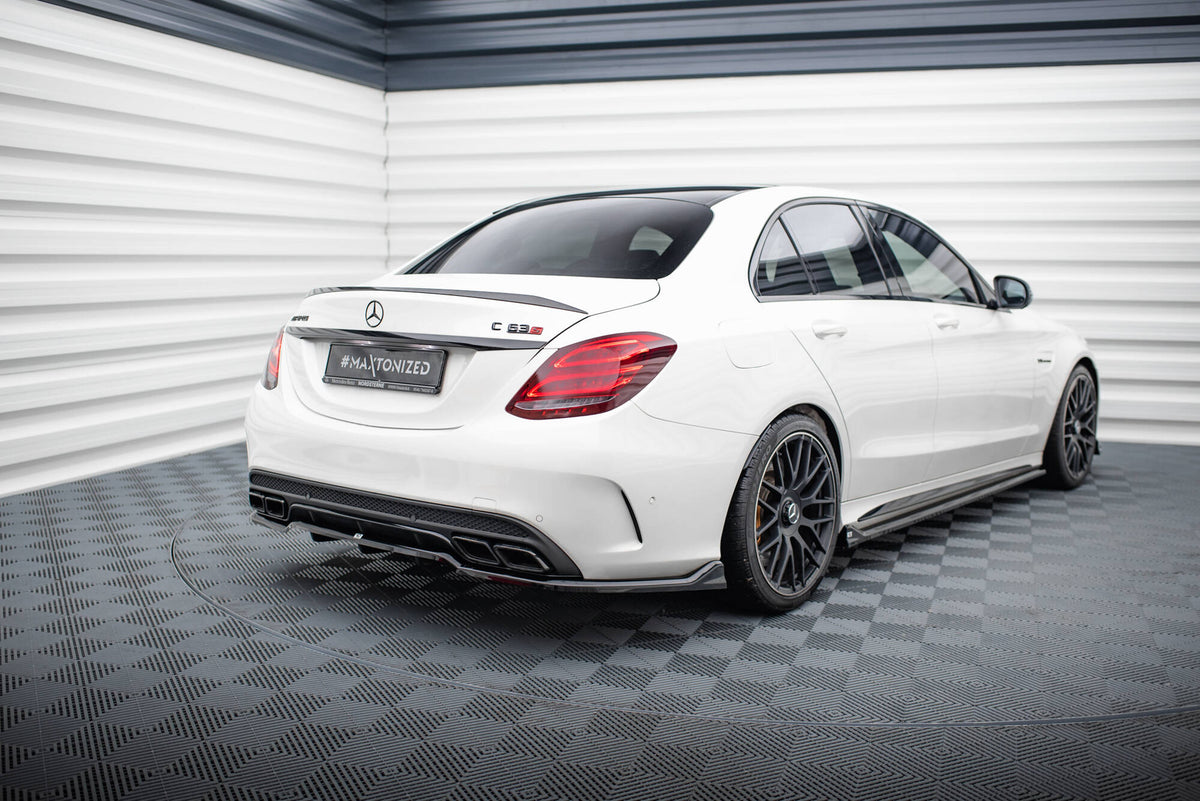 Splittersett Mercedes C63 AMG Sedan / Estate W205 / S205 (2015–2018) - ME-C-205-AMG-ES-SET