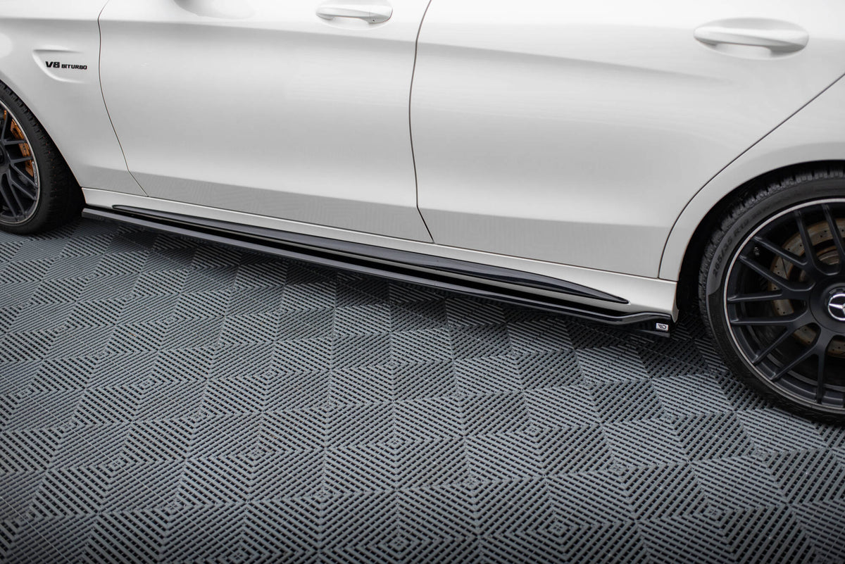 Splittersett Mercedes C63 AMG Sedan / Estate W205 / S205 (2015–2018) - ME-C-205-AMG-ES-SET