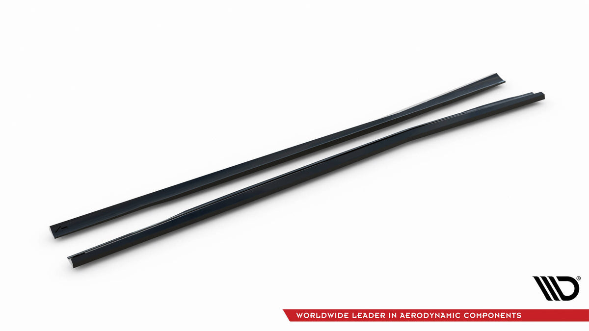 Splittersett Mercedes CLA 45 Aero C117 Facelift (2017–2019) - ME-CLA-117-45-AMG-AERO-SET