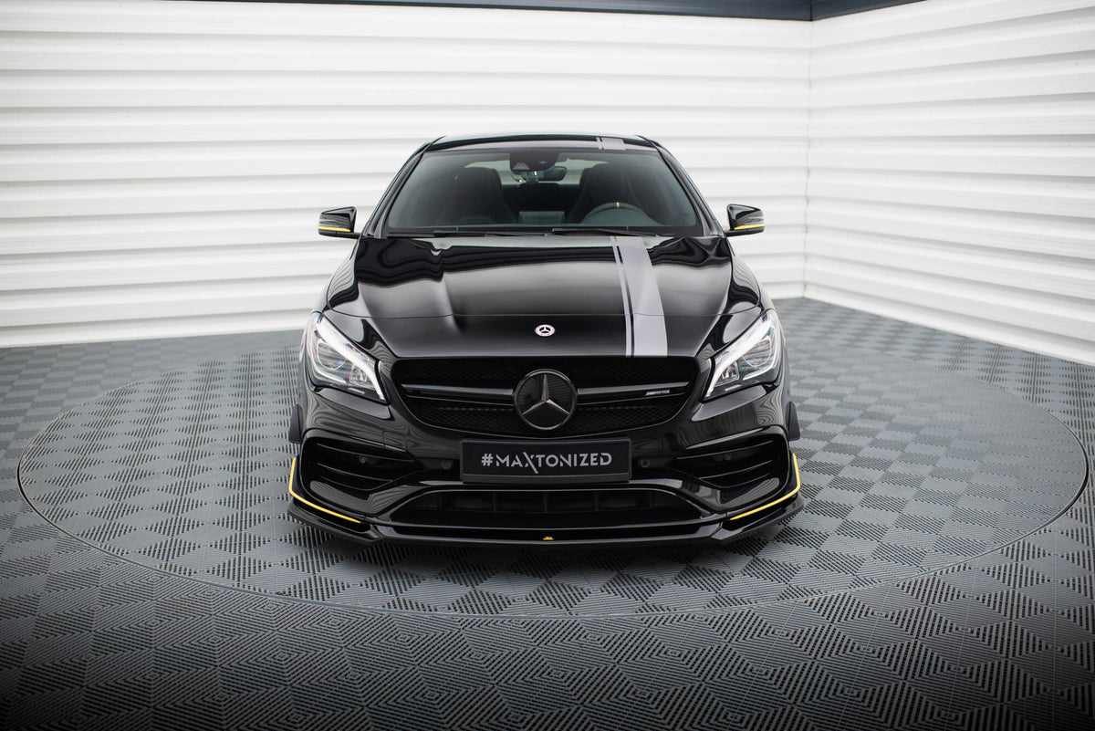 Splittersett Mercedes CLA 45 Aero C117 Facelift (2017–2019) - ME-CLA-117-45-AMG-AERO-SET