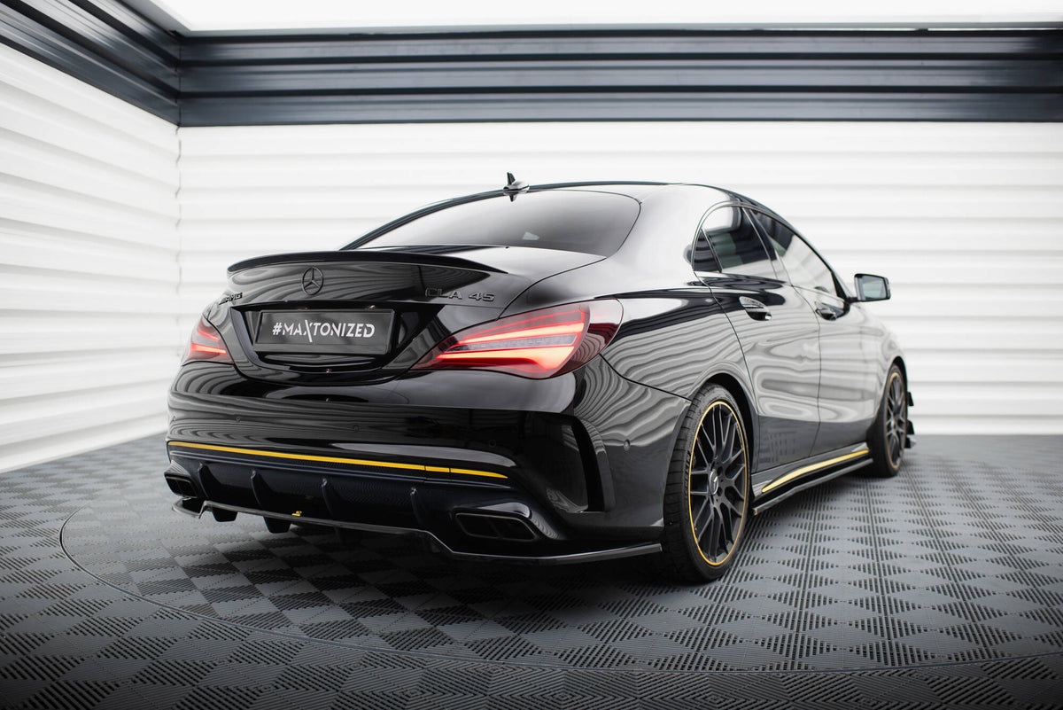 Splittersett Mercedes CLA 45 Aero C117 Facelift (2017–2019) - ME-CLA-117-45-AMG-AERO-SET