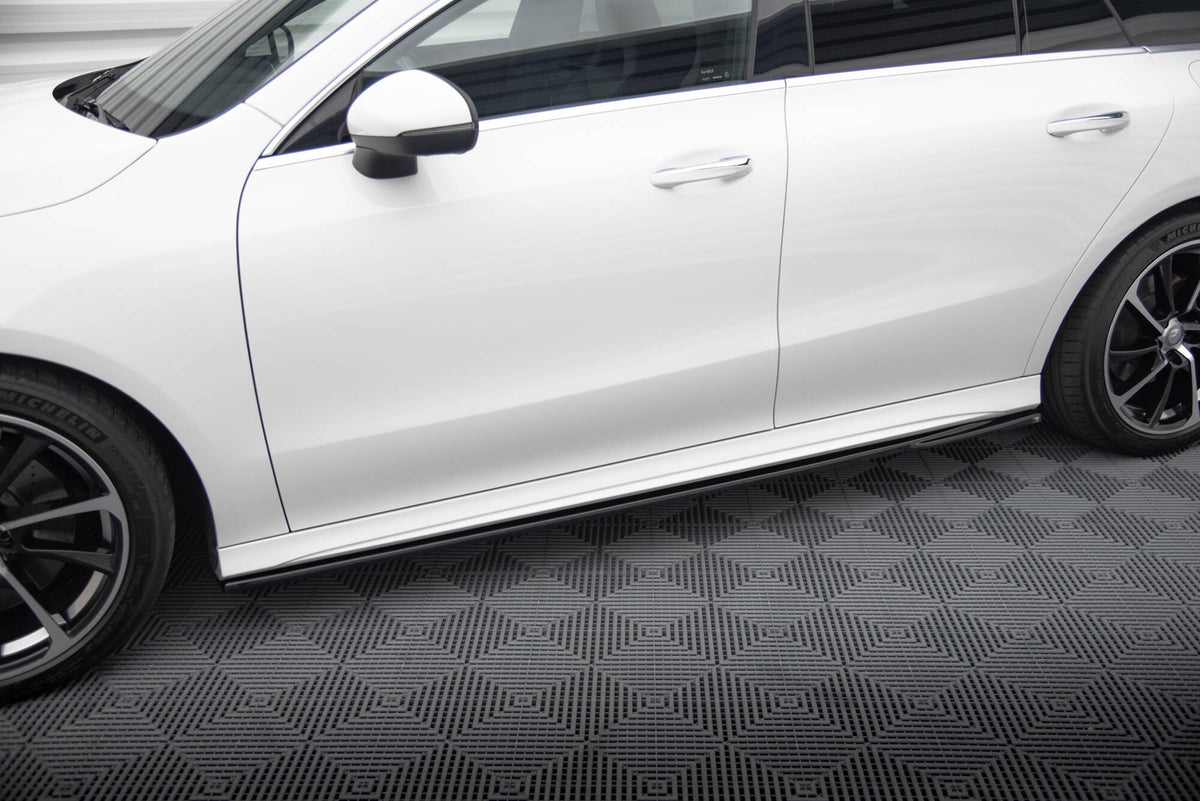 Splittersett Mercedes CLA Shooting Brake AMG-Line X118 - ME-CLA-118-AMGLINE-SET