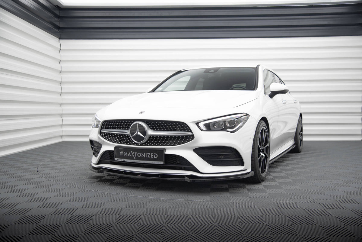 Splittersett Mercedes CLA Shooting Brake AMG-Line X118 - ME-CLA-118-AMGLINE-SET