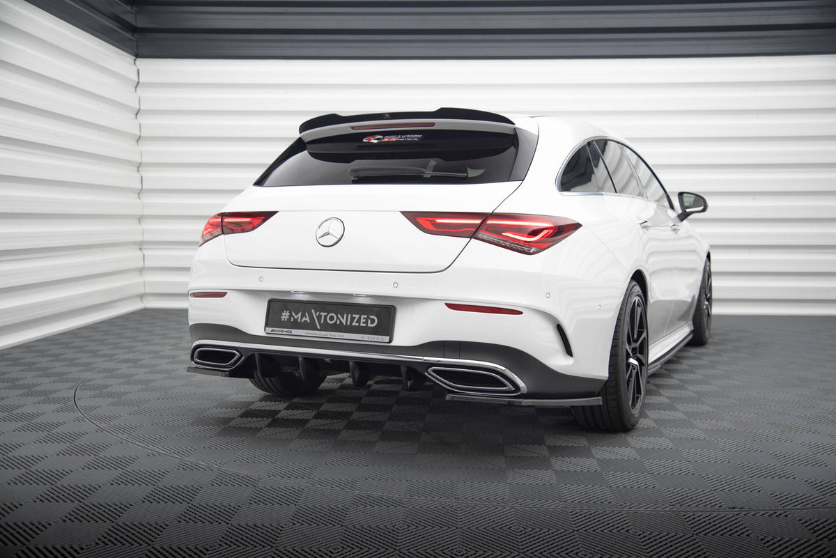 Splittersett Mercedes CLA Shooting Brake AMG-Line X118 - ME-CLA-118-AMGLINE-SET