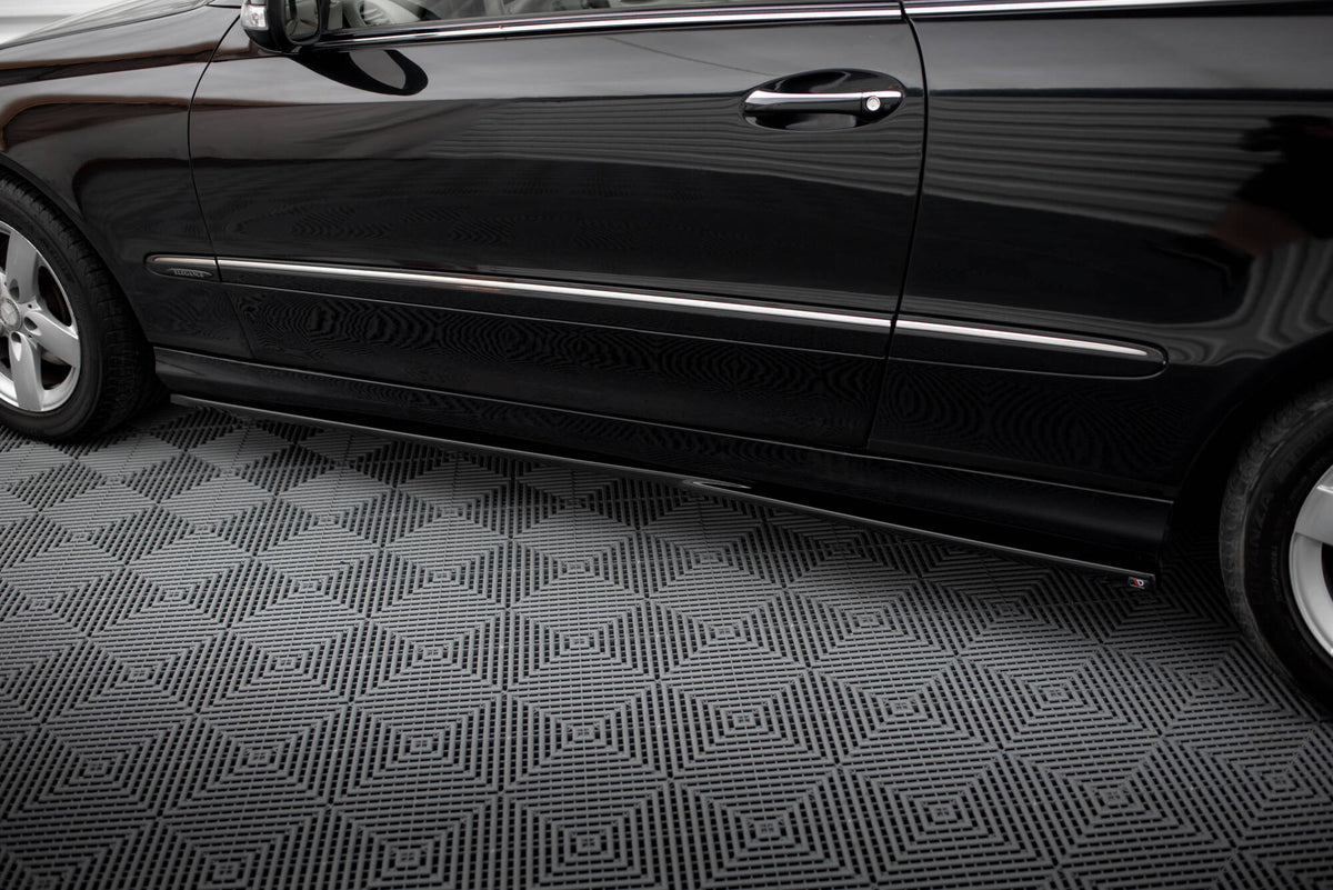 Splittersett Mercedes CLK Coupe/Cabrio W209 (2002–2005) - ME-CLK-209-SET