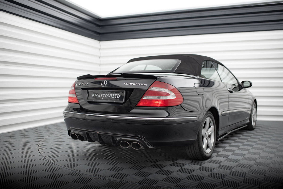 Splittersett Mercedes CLK Coupe/Cabrio W209 (2002–2005) - ME-CLK-209-SET
