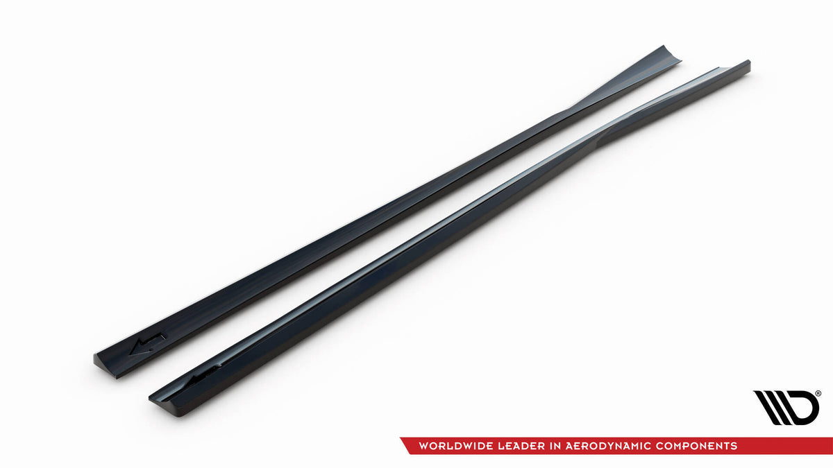 Splittersett Mercedes E 55 AMG W211, sett underfra