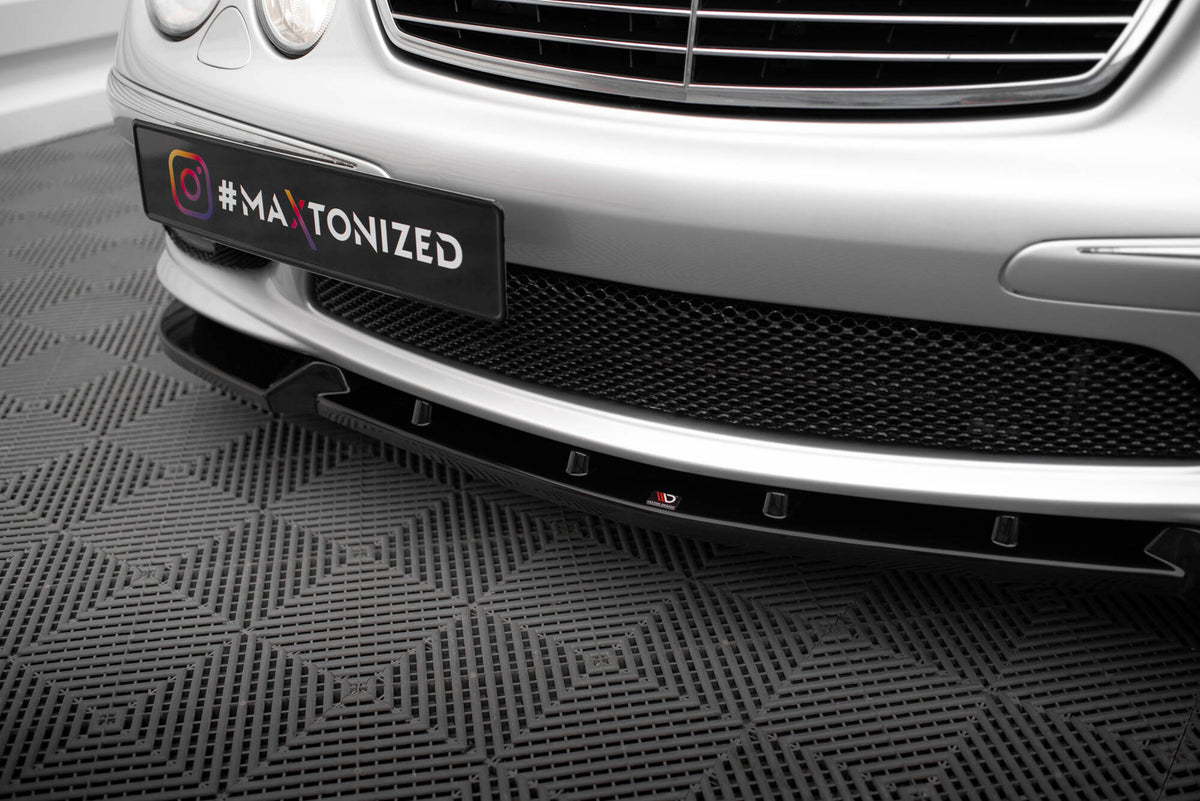 Splittersett Mercedes E 55 AMG W211, nærbilde av detaljer