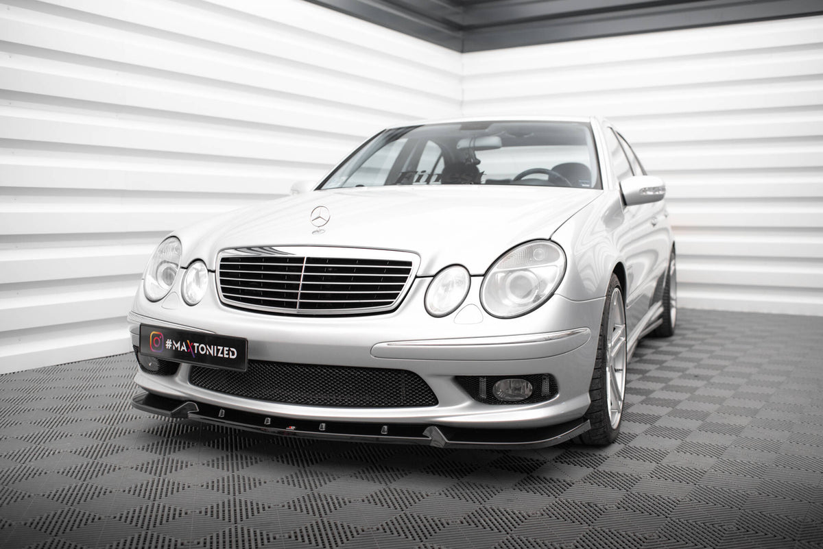 Splittersett Mercedes E 55 AMG W211, montert på bil