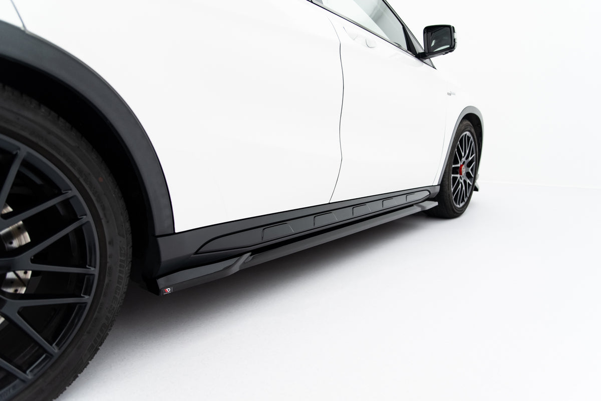 Splittersett Mercedes GLA 45 AMG X156 Facelift - ME-GLA-156F-AMG-SET