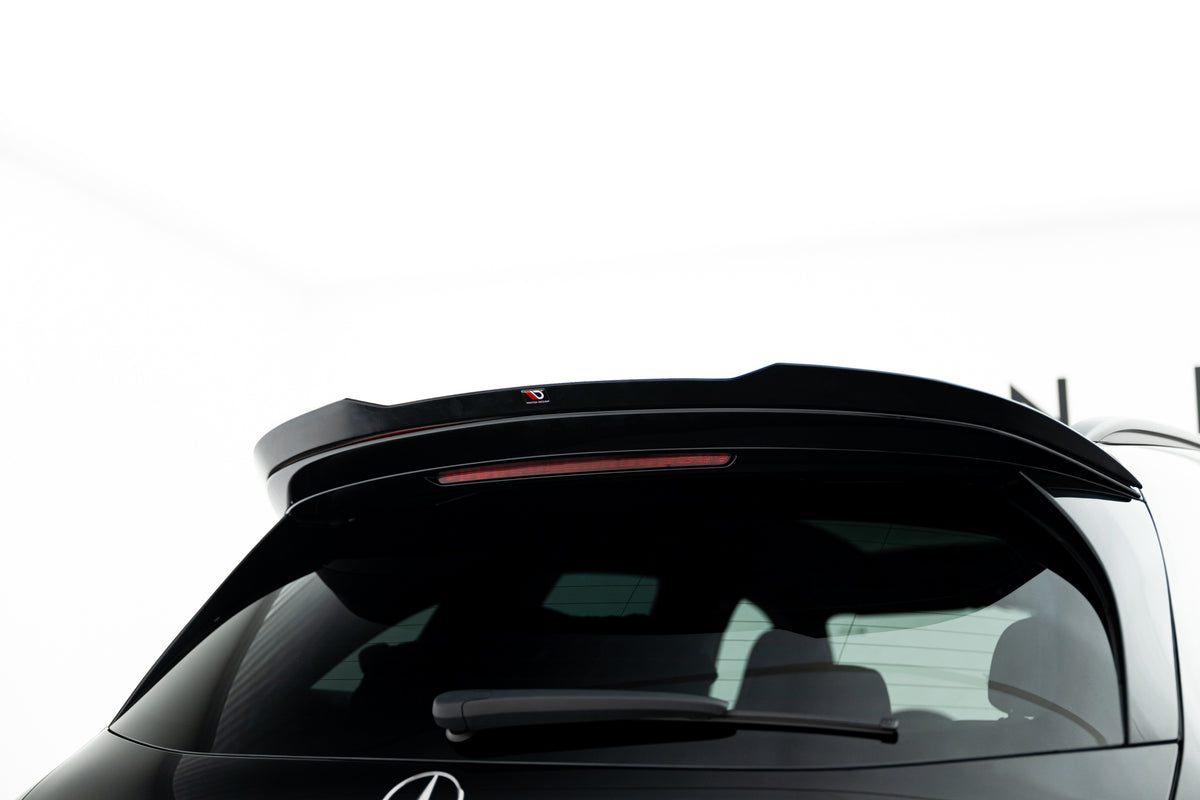Spoiler cap til Mercedes GLC 43 X254 – Maxton Design gloss svart ABS-plast