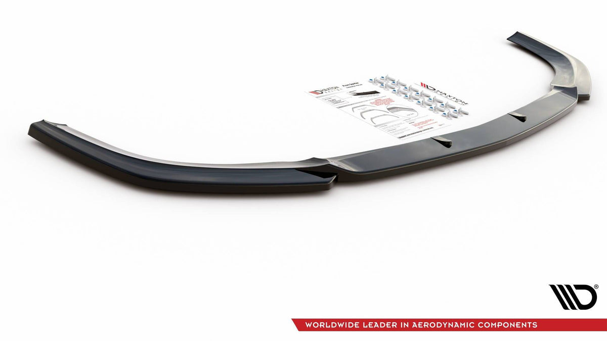 Sideskjørt-diffuser fra Maxton Design montert på Mercedes GT 53 i sort finish