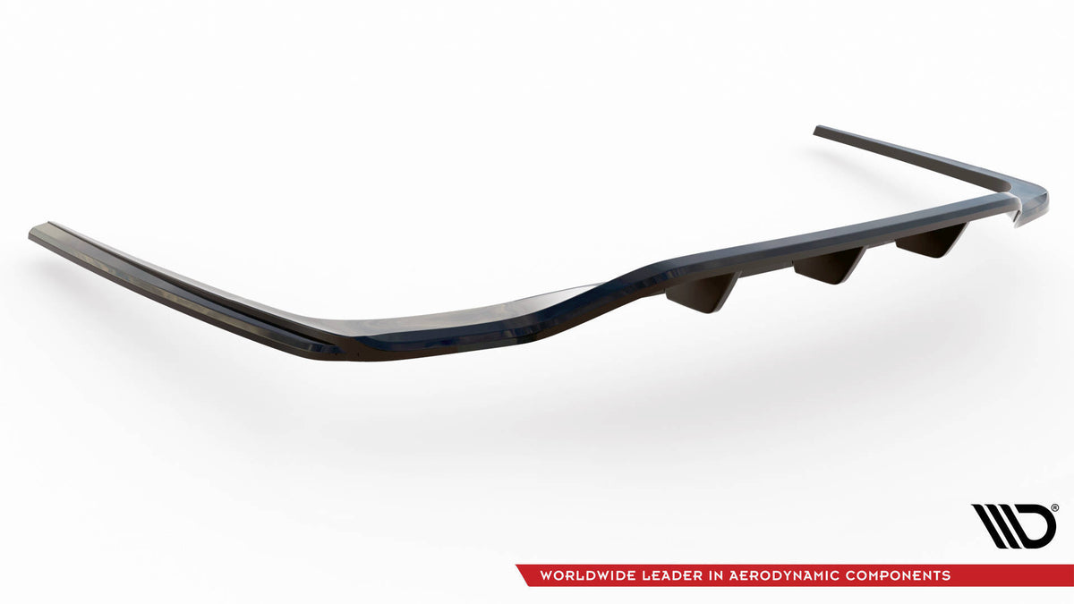 Front splitter Mercedes W223 – lavt aggressivt uttrykk i sort ABS