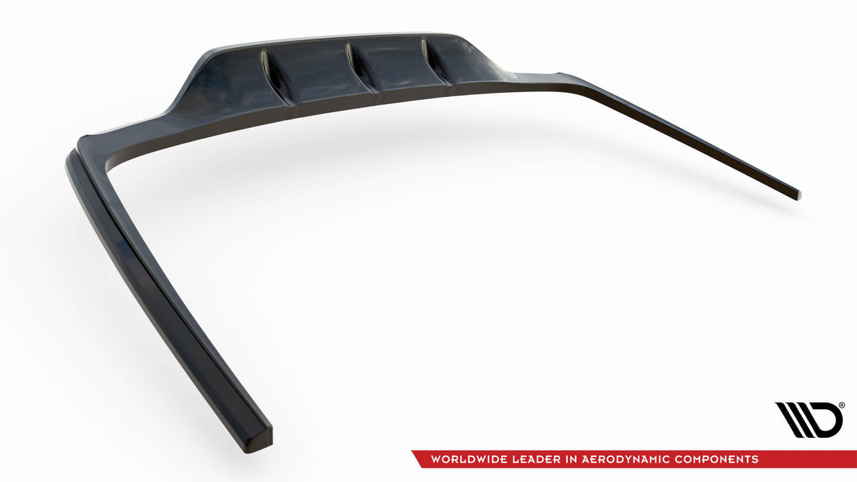 Rear splitter med stenger Mercedes S W223 AMG-Line – bakfangerdetalj
