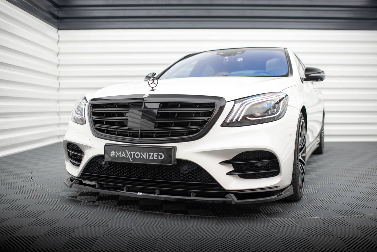 Splittersett Mercedes S Long W222 Facelift AMG-Line - ME-S-222F-AMGLINE-SET