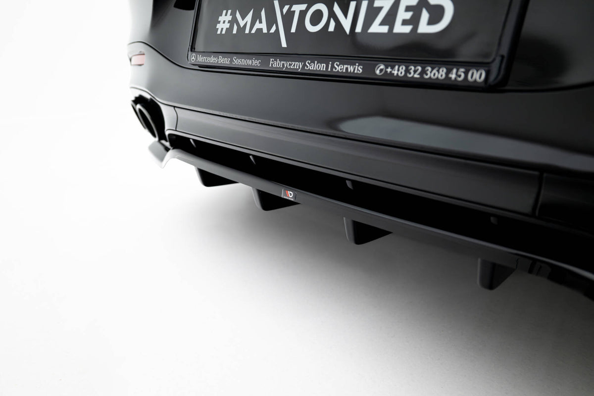 Frontspoiler og splitter fra Maxton Design tilpasset Mercedes SL 63 R232 2022+