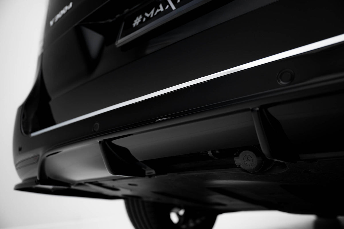 Komplett splittersett med alle fem deler for Mercedes V-Class W447 lagt ut samlet