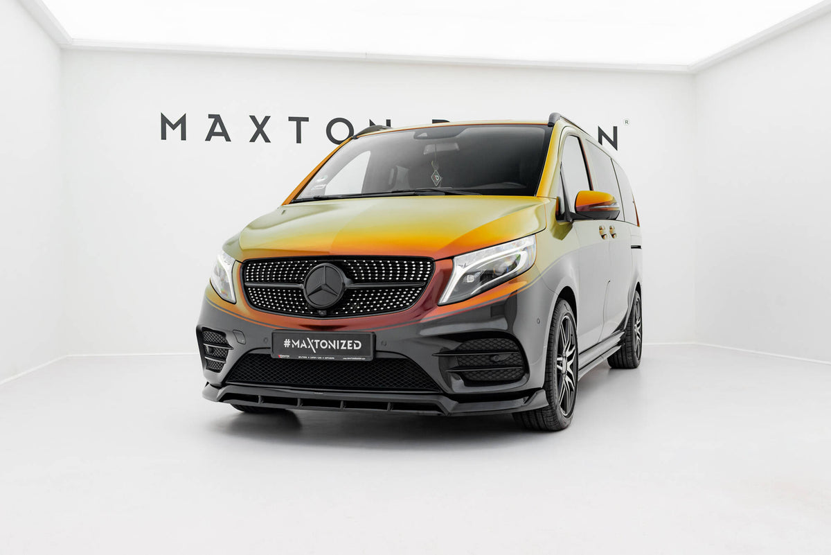 Splittersett Mercedes V-Klasse Long AMG-Line W447 Facelift - ME-V-447F-AMGLINE-SET