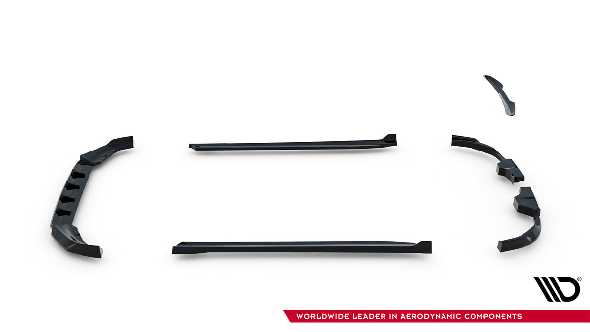 Splittersett Mini Countryman JCW (U25) 2023– - MC-CO-3-JCW-SET