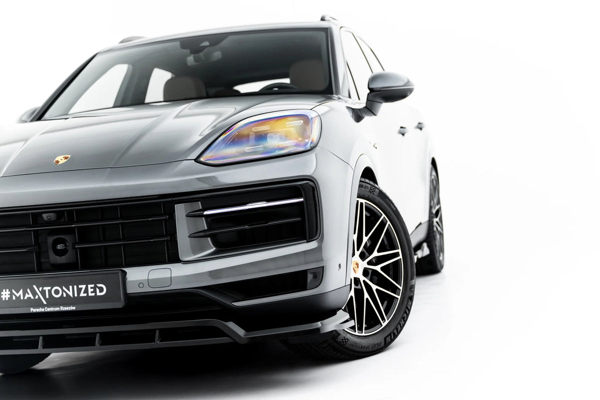 Spoiler cap i blank sort til Porsche Cayenne SUV Mk3 Facelift