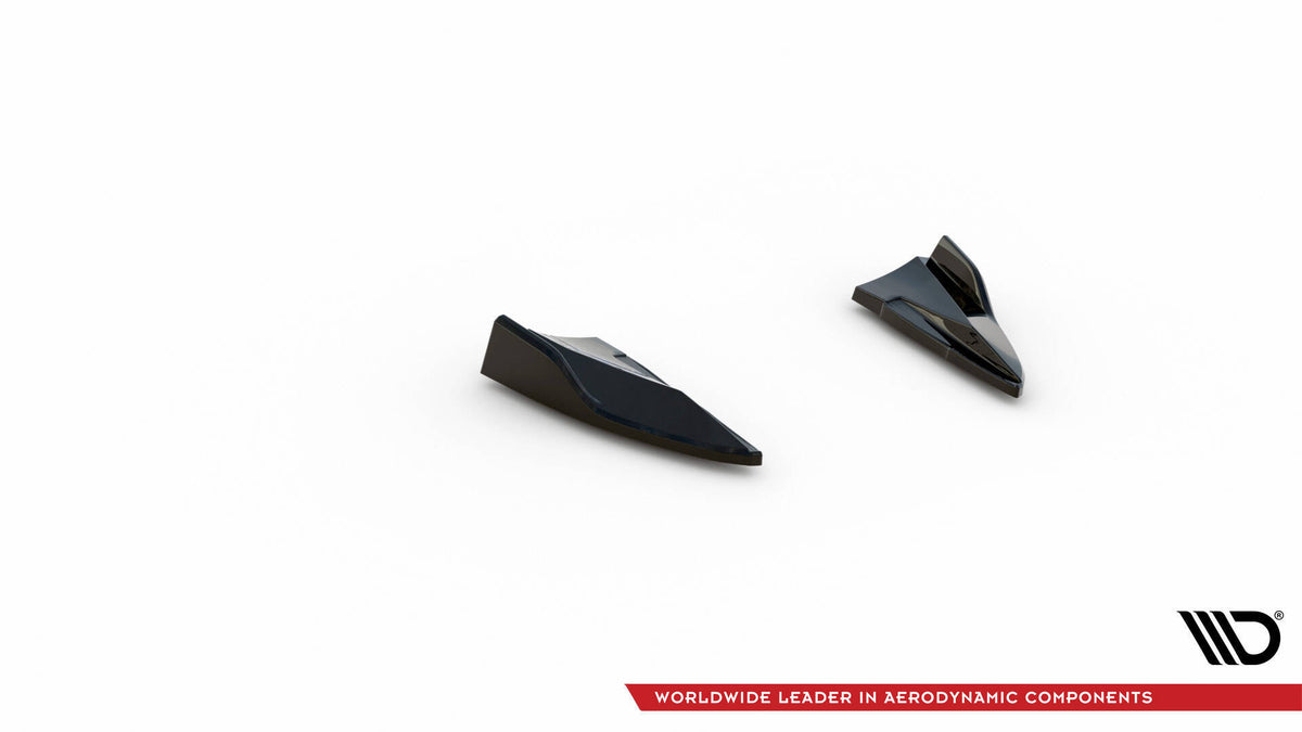 Front splitter til Porsche Macan Sport Design MK1 Facelift vist fra skrå vinkel