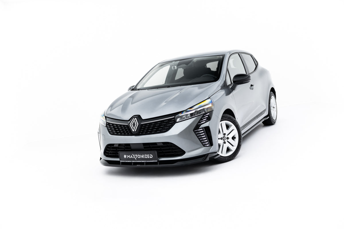 Bakre splitter med vertikale ribber til Renault Clio Mk5 Facelift