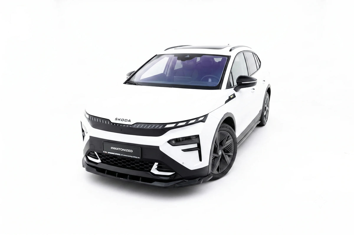 Frontsplitter fra splittersett til Skoda Elroq RS Mk1