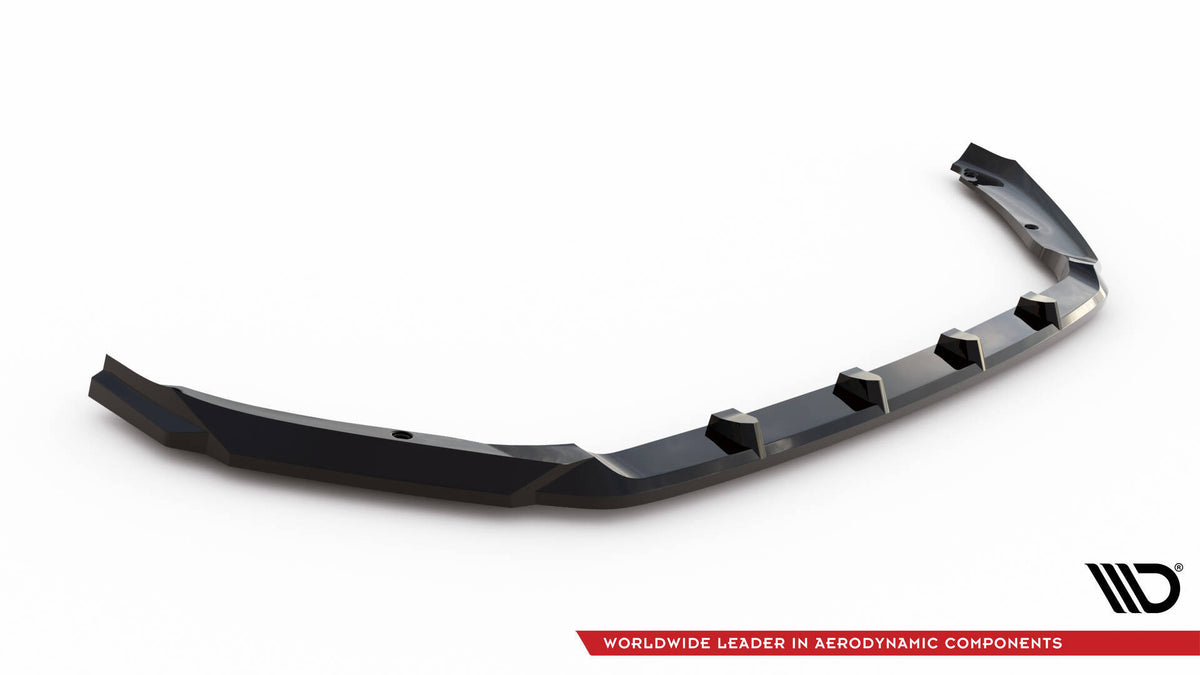 Komplett splittersett for Skoda Fabia MK4 lagt ut med medfølgende festemateriell