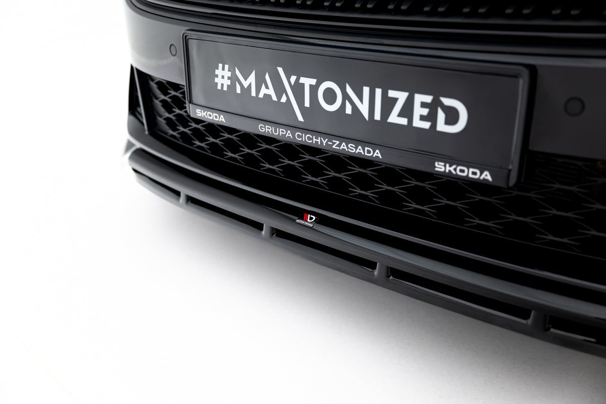 Diffuser bak fra Maxton splittersett til Skoda Octavia RS Liftback Mk4 Facelift