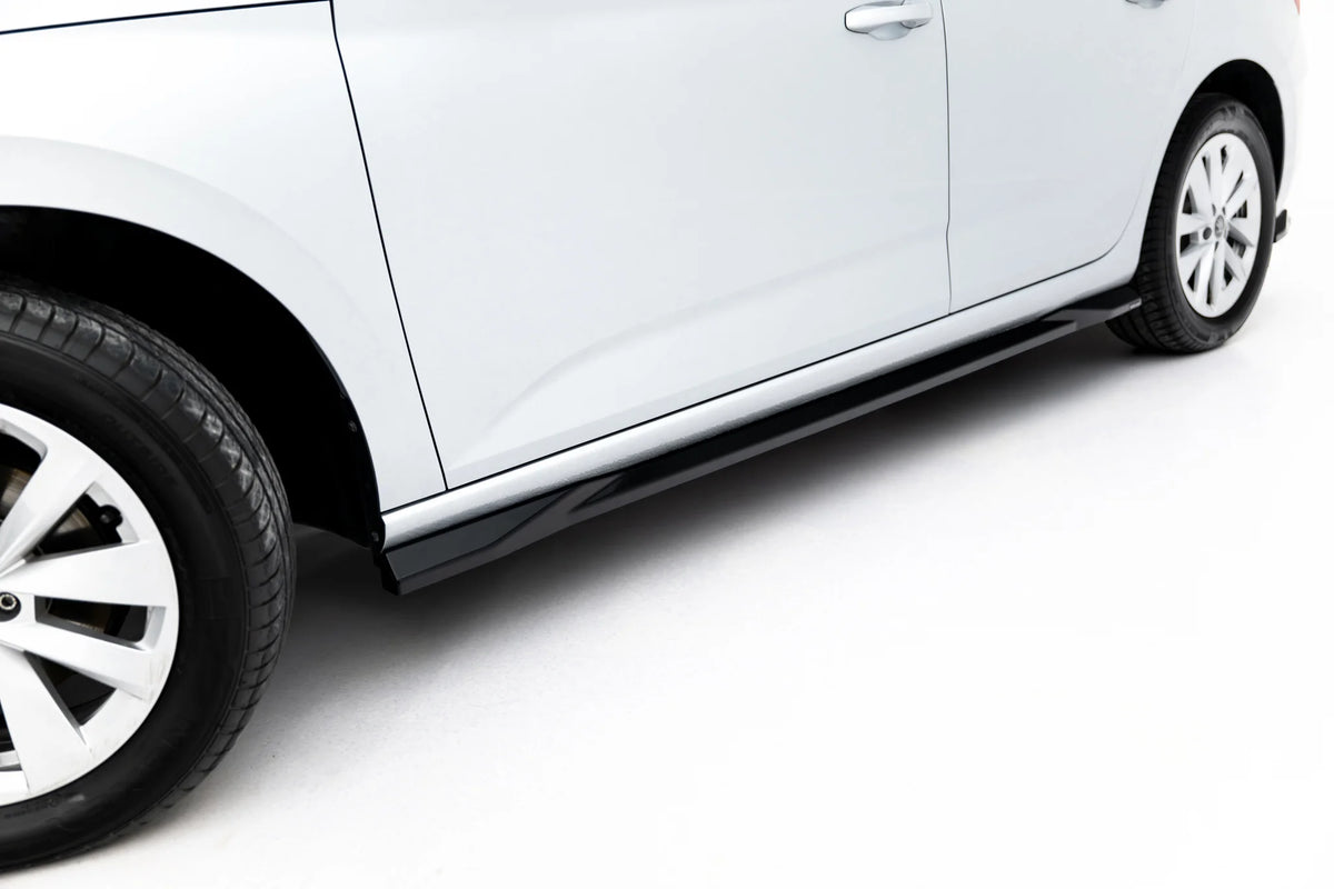 Komplett splittersett til Skoda Scala Mk1 Facelift sett bakfra