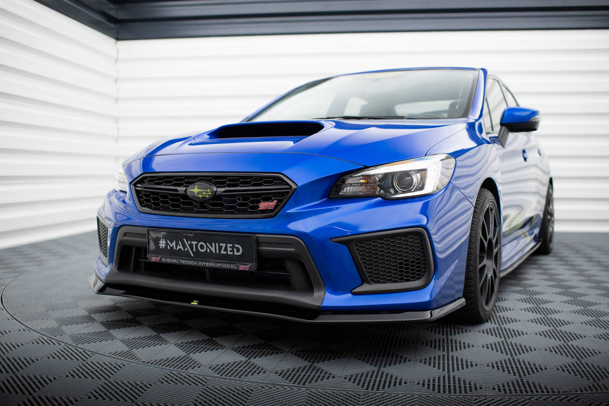 Splittersett Subaru WRX STI MK1 Facelift (2017–2021) - SU-IM-4F-WRX-STI-SET