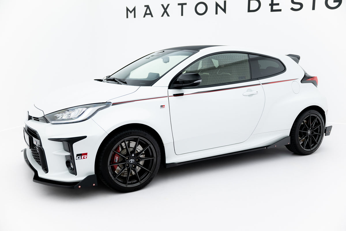 Splittersett i blank sort ABS til Toyota GR Yaris Mk4