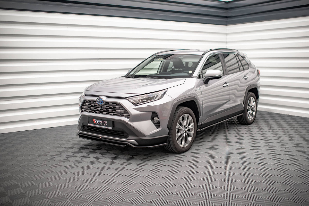 Splittersett Toyota RAV4 MK5 – komplett bodykit i sort ABS-plast