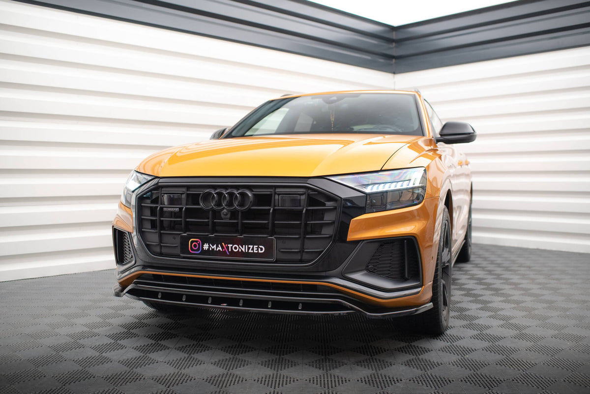 Splittersett montert på Audi SQ8 MK1 sett forfra