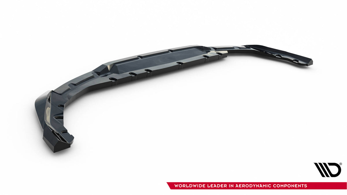 Splittersett BMW F70 1 M-Pakke V.1 - frontspoiler montert forfra