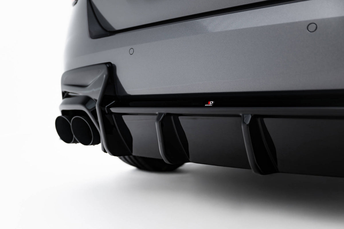 Sideskjørt diffusorer V.1 i ABS-plast på BMW M135i F70 fra Maxton Design