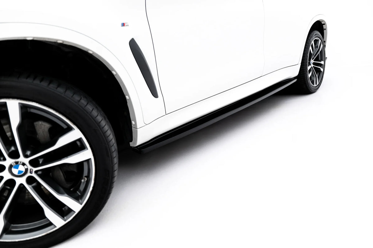 Bakparti på BMW X6 F16 med hekksplitter og spoiler cap