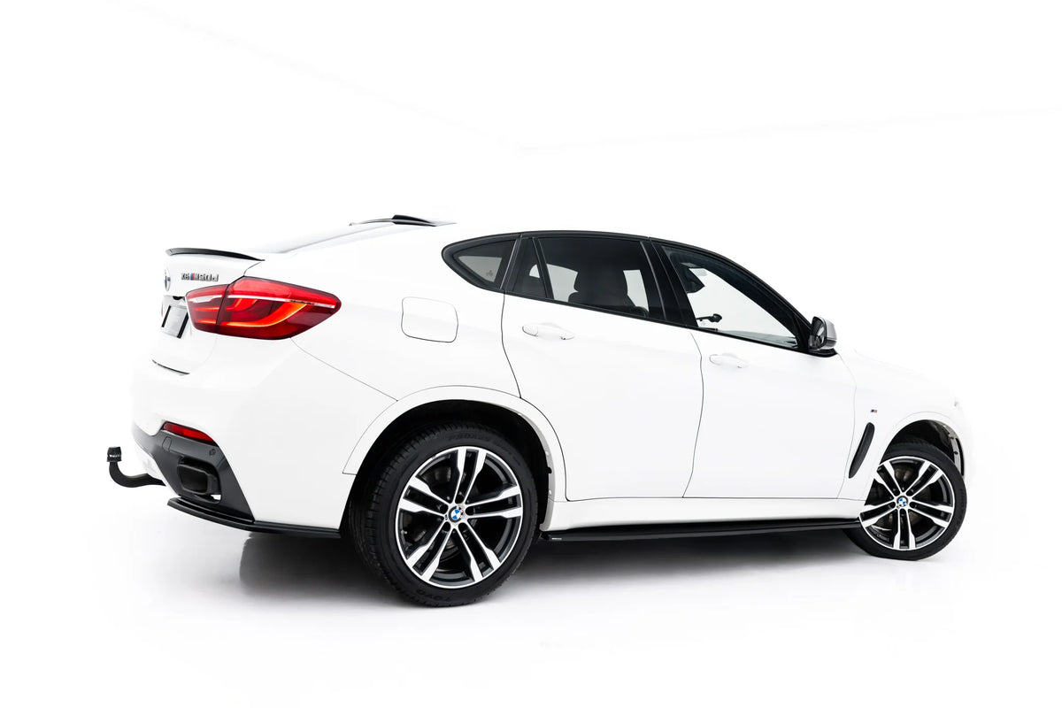 Spoiler cap i ABS Gloss Black til BMW X6 F16