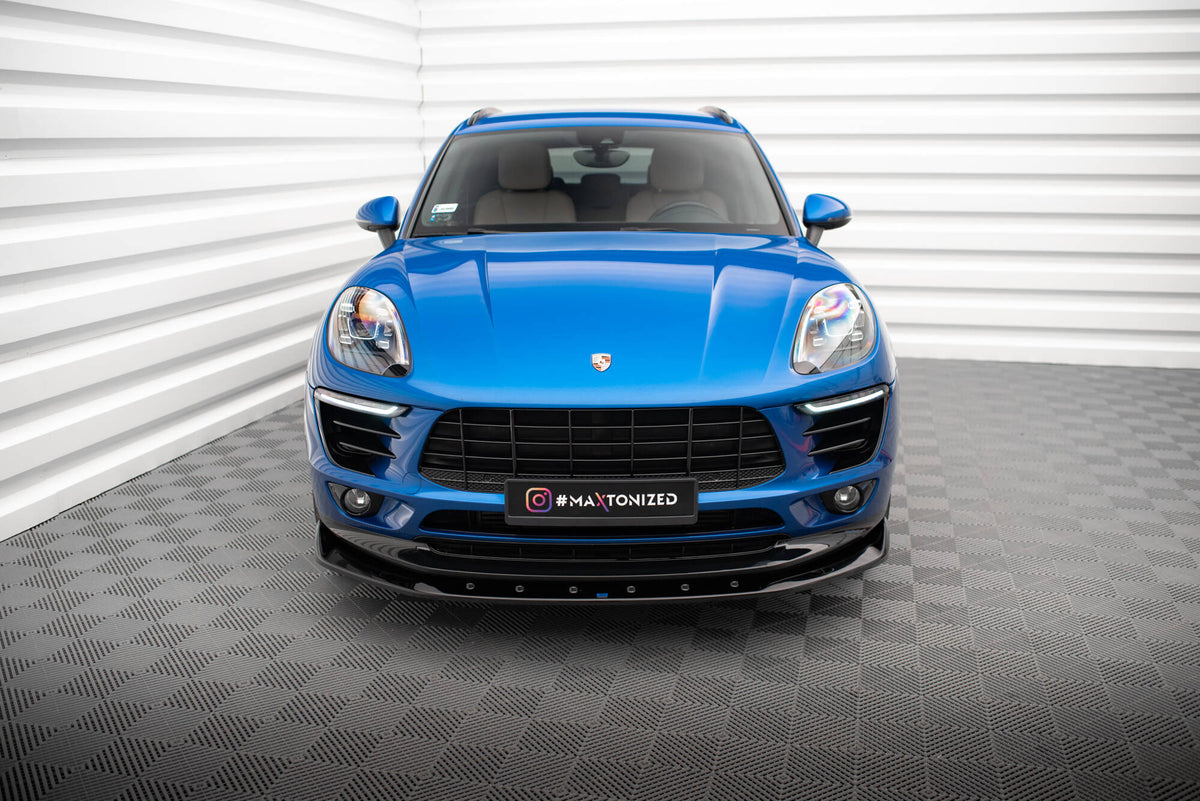 Porsche Macan MK1 med splittersett V.1 – sideprofil med sideskjørt diffusorer