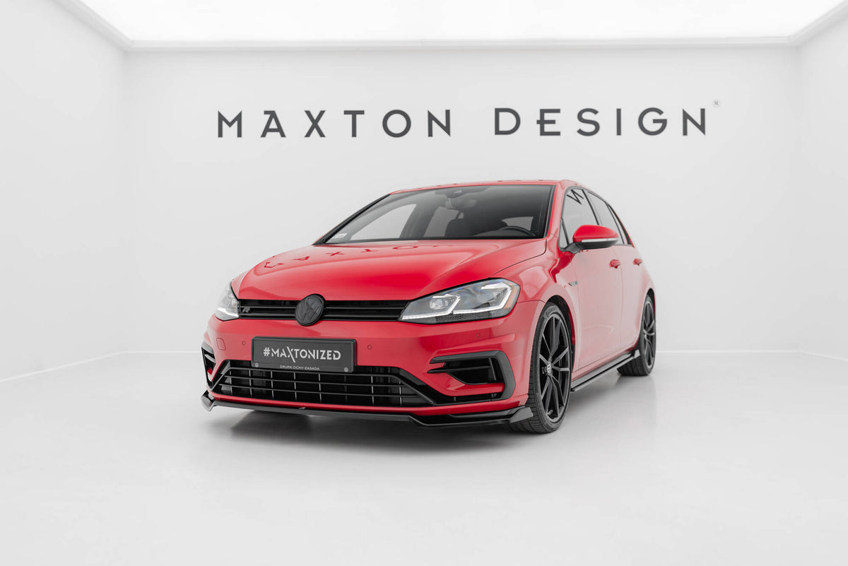 Splittersett V.1 VW Golf R Hatchback MK7 Facelift - VW-GO-7F-R-SET1