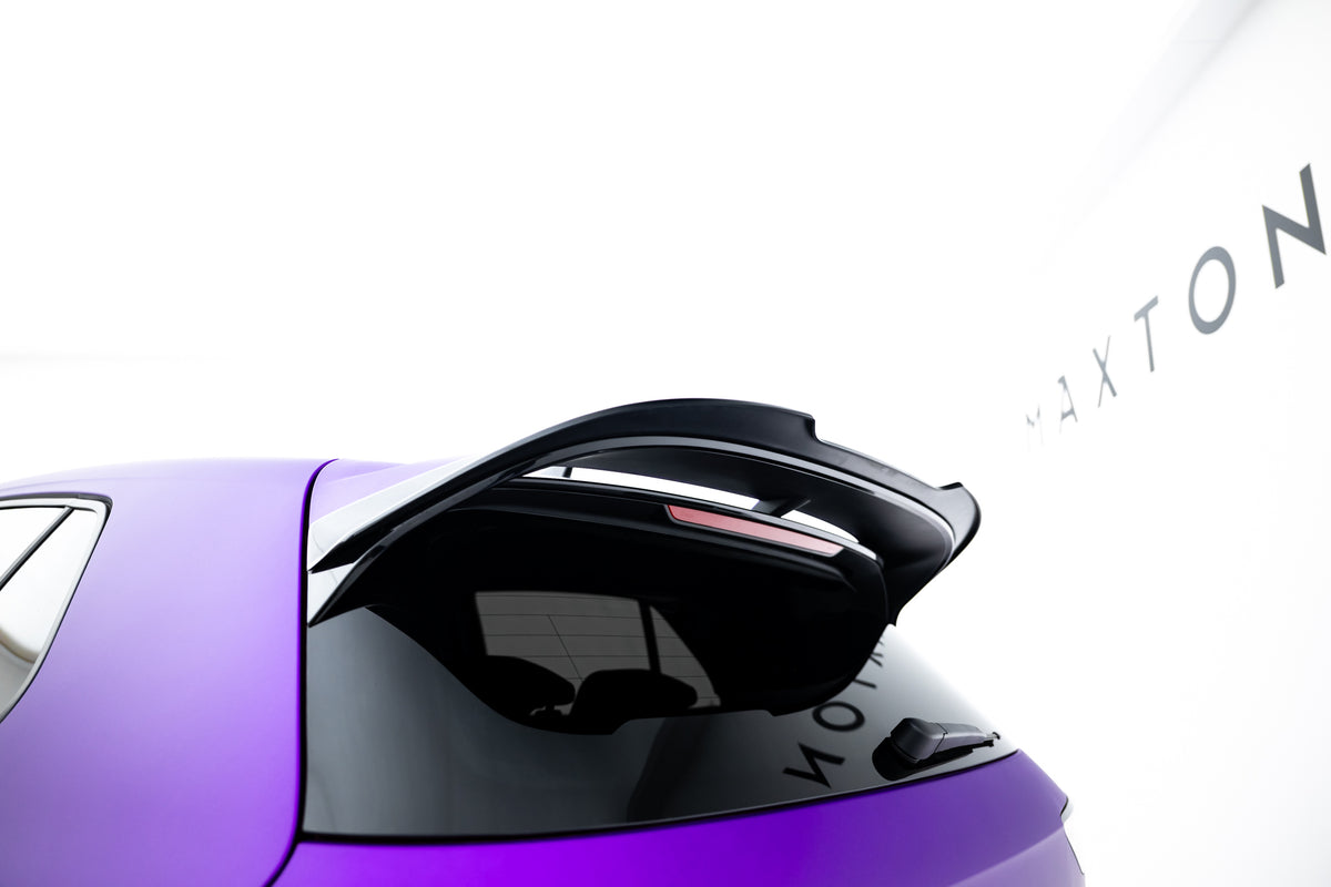 Bodykit splitter V.1 til VW Golf 8 R Facelift sett skrått bakfra