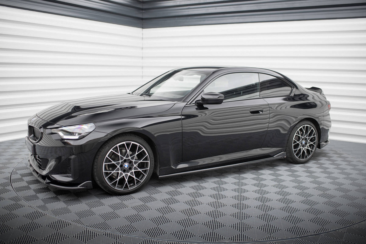 Splittersett BMW 2 Serie G42 V.2 – frontperspektiv